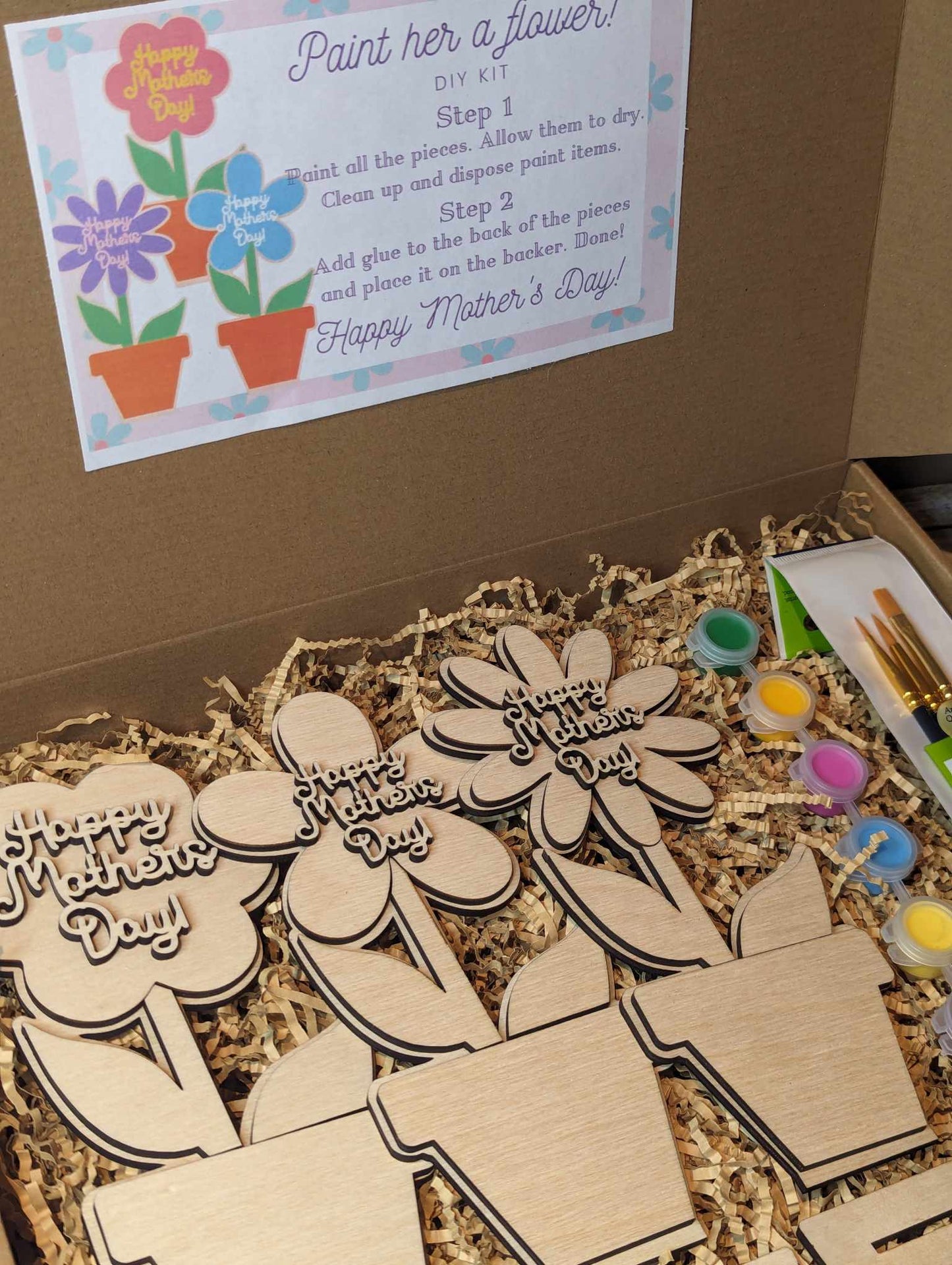 Mother's Day DIY flower kits