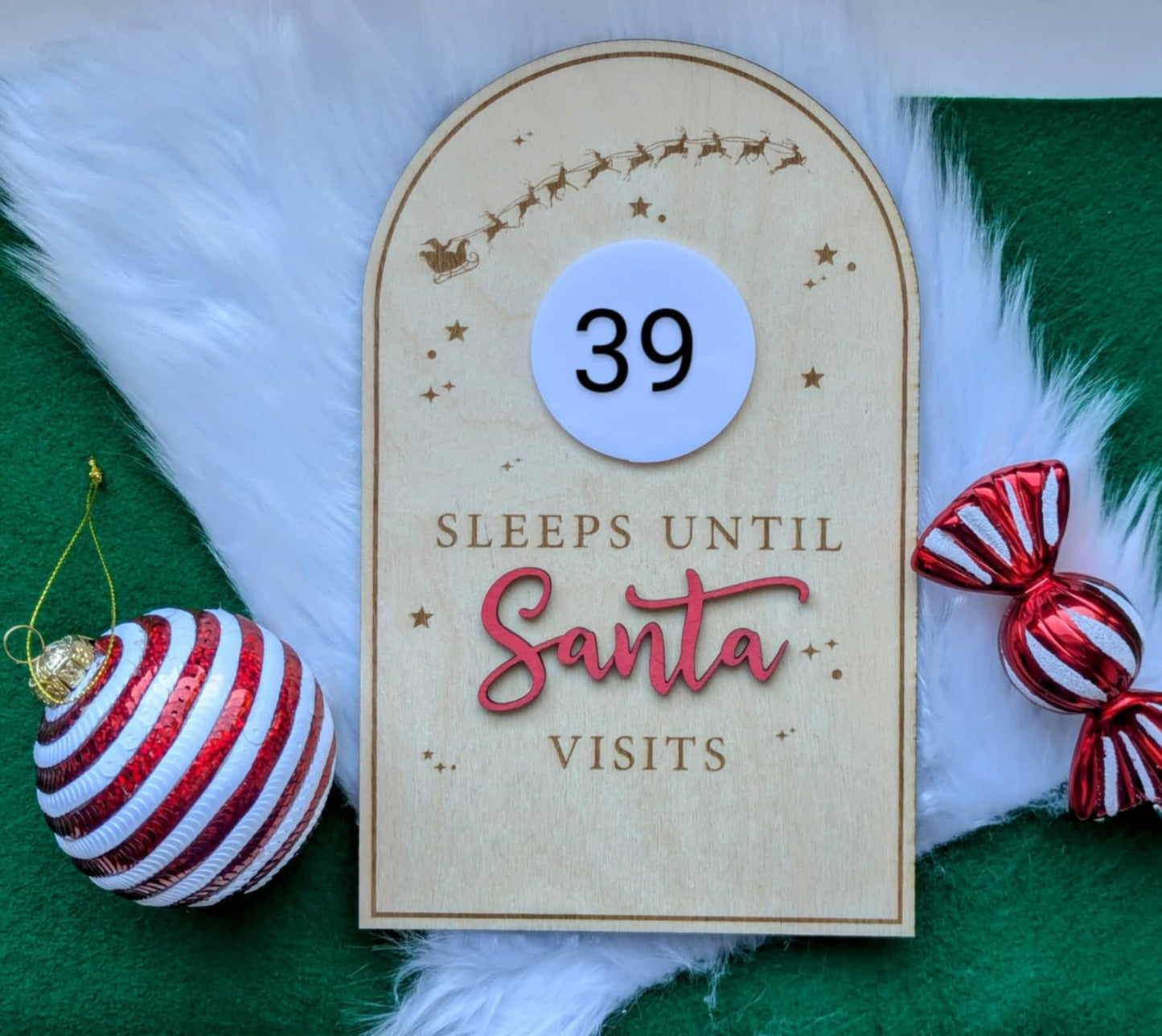 Countdown to SANTA board