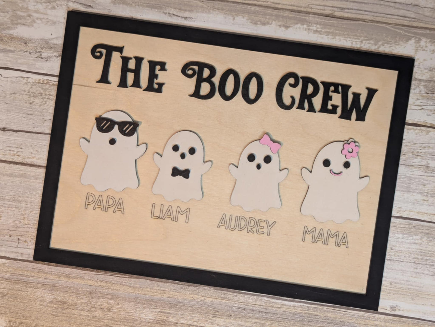 THE BOO CREW display