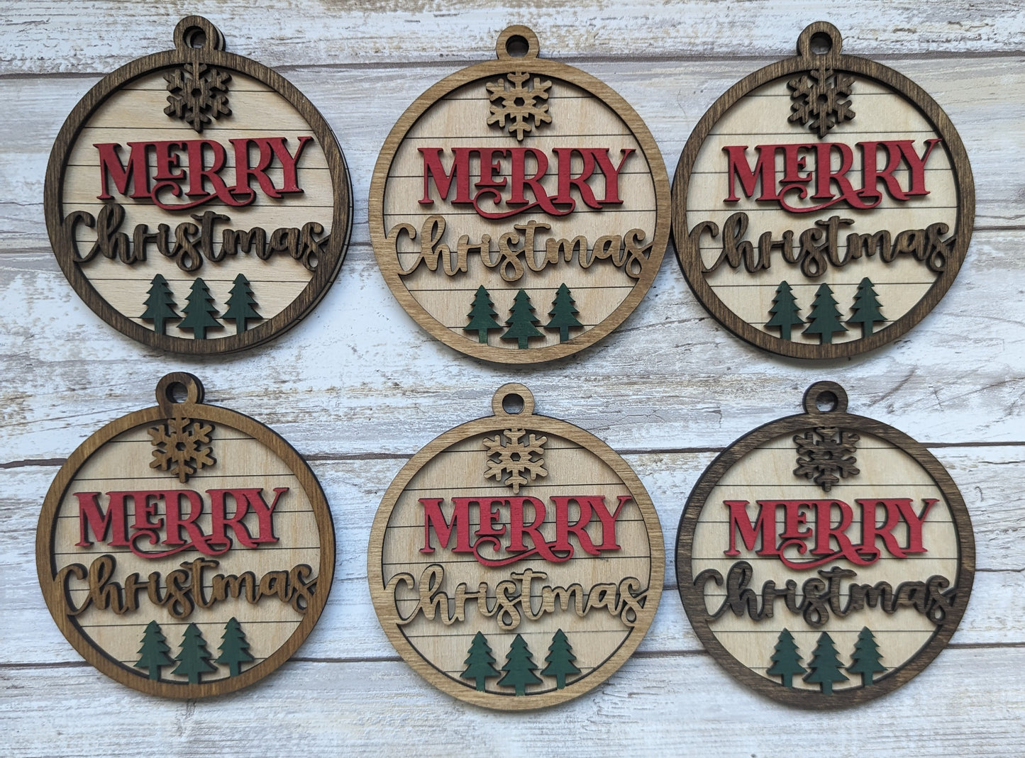 Merry Christmas ornaments